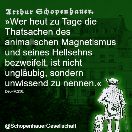 Arthur Schopenhauer Zitat